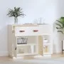 Weißes Sideboard aus massivem Kiefernholz 98,5x40x75 cm von vidaXL, Sideboards - Ref: Foro24-820138, Preis: 121,44 €, Rabatt: %