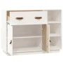 Weißes Sideboard aus massivem Kiefernholz 98,5x40x75 cm von vidaXL, Sideboards - Ref: Foro24-820138, Preis: 121,44 €, Rabatt: %