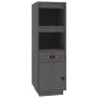 Tall sideboard in solid gray pine wood 34x40x108.5 cm by vidaXL, Sideboards - Ref: Foro24-820154, Price: 95,14 €, Discount: %