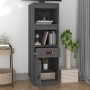 Tall sideboard in solid gray pine wood 34x40x108.5 cm by vidaXL, Sideboards - Ref: Foro24-820154, Price: 96,28 €, Discount: %