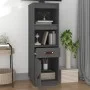 Tall sideboard in solid gray pine wood 34x40x108.5 cm by vidaXL, Sideboards - Ref: Foro24-820154, Price: 95,14 €, Discount: %