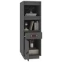 Tall sideboard in solid gray pine wood 34x40x108.5 cm by vidaXL, Sideboards - Ref: Foro24-820154, Price: 95,14 €, Discount: %