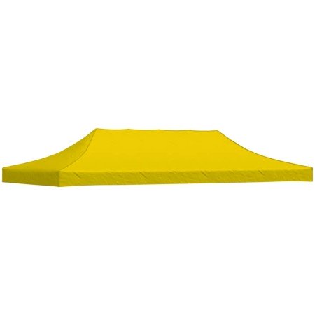 Techo de carpa para celebraciones amarillo 6x3 m 270 g/m²