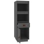 Tall sideboard in solid gray pine wood 34x40x108.5 cm by vidaXL, Sideboards - Ref: Foro24-820154, Price: 96,28 €, Discount: %