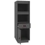 Tall sideboard in solid gray pine wood 34x40x108.5 cm by vidaXL, Sideboards - Ref: Foro24-820154, Price: 95,14 €, Discount: %