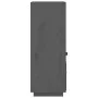 Tall sideboard in solid gray pine wood 34x40x108.5 cm by vidaXL, Sideboards - Ref: Foro24-820154, Price: 95,14 €, Discount: %