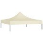 Techo de carpa para celebraciones crema 2x2 m 270 g/m²