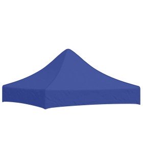 Techo de carpa para celebraciones azul 2x2 m 270 g/m²