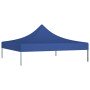 Techo de carpa para celebraciones azul 2x2 m 270 g/m²