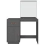Schminktisch aus massivem grauem Kiefernholz, 95 x 50 x 134 cm von vidaXL, Schlafzimmerkommoden - Ref: Foro24-820089, Preis: ...