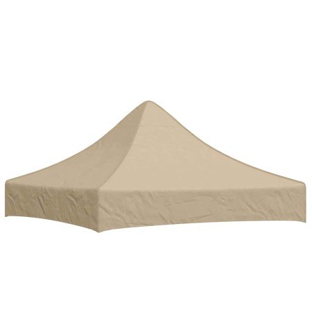 Techo de carpa para celebraciones beige 2x2 m 270 g/m²