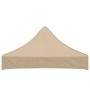 Techo de carpa para celebraciones beige 2x2 m 270 g/m²