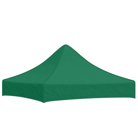 Techo de carpa para celebraciones verde 2x2 m 270 g/m²
