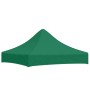 Techo de carpa para celebraciones verde 2x2 m 270 g/m²