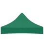 Techo de carpa para celebraciones verde 2x2 m 270 g/m²