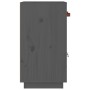 Solid gray pine wood sideboard 65.5x40x75 cm by vidaXL, Sideboards - Ref: Foro24-820129, Price: 96,20 €, Discount: %