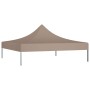 Techo de carpa para celebraciones gris taupé 2x2 m 270 g/m²