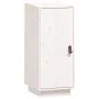 Aparador de madera maciza de pino blanco 34x40x75 cm de vidaXL, Aparadores - Ref: Foro24-820113, Precio: 74,49 €, Descuento: %