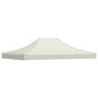 Techo de carpa para celebraciones color crema 4x3 m 270 g/m²