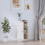 Solid white pine wood sideboard 34x40x75 cm by vidaXL, Sideboards - Ref: Foro24-820113, Price: 75,96 €, Discount: %