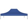 Techo de carpa para celebraciones azul 4x3 m 270 g/m²
