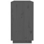 Solid gray pine wood sideboard 100x40x75 cm by vidaXL, Sideboards - Ref: Foro24-820134, Price: 157,94 €, Discount: %