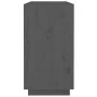 Solid gray pine wood sideboard 100x40x75 cm by vidaXL, Sideboards - Ref: Foro24-820134, Price: 155,45 €, Discount: %