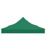 Techo de carpa para celebraciones verde 4x3 m 270 g/m²