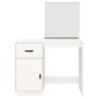 Solid pine wood white dressing table 95x50x134 cm by vidaXL, Bedroom Dressers - Ref: Foro24-820088, Price: 124,24 €, Discount: %