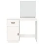 Solid pine wood white dressing table 95x50x134 cm by vidaXL, Bedroom Dressers - Ref: Foro24-820088, Price: 122,96 €, Discount: %