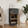 Sideboard aus massivem grauem Kiefernholz, 34 x 40 x 75 cm von vidaXL, Sideboards - Ref: Foro24-820124, Preis: 67,34 €, Rabat...