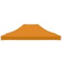 Techo de carpa para celebraciones naranja 4x3 m 270 g/m²