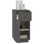 Solid gray pine wood sideboard 34x40x75 cm by vidaXL, Sideboards - Ref: Foro24-820124, Price: 67,34 €, Discount: %