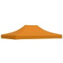 Techo de carpa para celebraciones naranja 4x3 m 270 g/m²