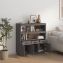 Hohes Sideboard aus massivem grauem Kiefernholz, 100 x 40 x 108,5 cm von vidaXL, Sideboards - Ref: Foro24-820164, Preis: 193,...
