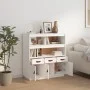 High sideboard solid white pine wood 100x40x108.5 cm by vidaXL, Sideboards - Ref: Foro24-820163, Price: 157,42 €, Discount: %