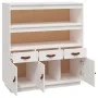 High sideboard solid white pine wood 100x40x108.5 cm by vidaXL, Sideboards - Ref: Foro24-820163, Price: 157,42 €, Discount: %