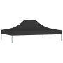 Techo de carpa para celebraciones negro 4x3 m 270 g/m²