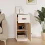 Aparador de madera maciza de pino blanco 34x40x75 cm de vidaXL, Aparadores - Ref: Foro24-820123, Precio: 63,67 €, Descuento: %