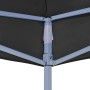 Techo de carpa para celebraciones negro 4x3 m 270 g/m²