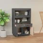 Solid gray pine wood sideboard 67x40x108.5 cm by vidaXL, Sideboards - Ref: Foro24-820159, Price: 146,10 €, Discount: %