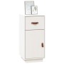 Aparador de madera maciza de pino blanco 34x40x75 cm de vidaXL, Aparadores - Ref: Foro24-820123, Precio: 64,37 €, Descuento: %
