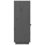 Solid gray pine wood sideboard 67x40x108.5 cm by vidaXL, Sideboards - Ref: Foro24-820159, Price: 147,46 €, Discount: %