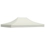 Techo de carpa para celebraciones color crema 4,5x3 m 270 g/m²
