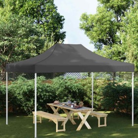 Techo de carpa para celebraciones gris antracita 4,5x3m 270g/m²