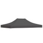 Techo de carpa para celebraciones gris antracita 4,5x3m 270g/m²
