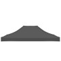 Techo de carpa para celebraciones gris antracita 4,5x3m 270g/m²
