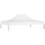 Techo de carpa para celebraciones blanco 4,5x3 m 270 g/m²