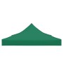 Techo de carpa para celebraciones verde 4,5x3 m 270 g/m²