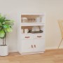 Solid white pine wood sideboard 67x40x108.5 cm by vidaXL, Sideboards - Ref: Foro24-820158, Price: 121,05 €, Discount: %